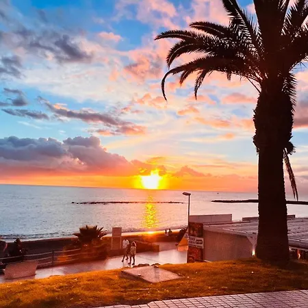 Sunset Ocean With Balcony D